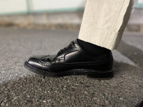 ウィングチップシューズのALDEN