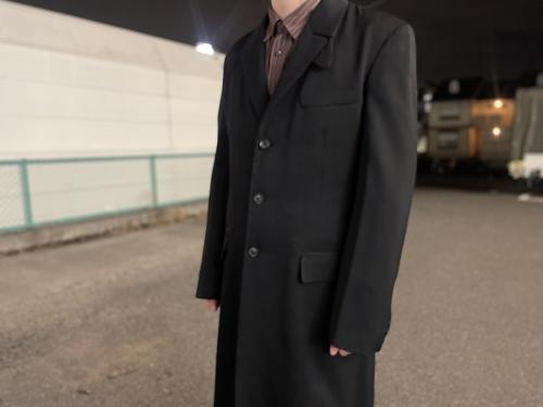 ウールタキシードロングジャケットのYohji Yamamoto pour homme