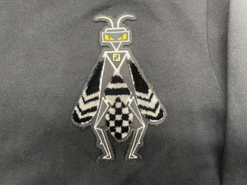 スウェットのパッチワッペンスウェット