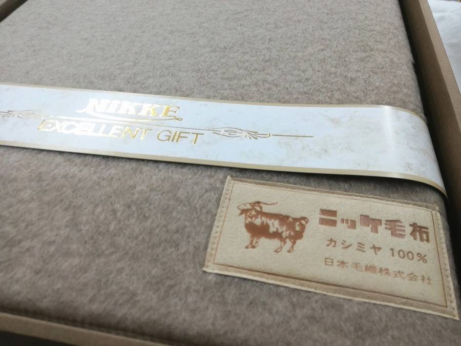 NIKKEのカシミヤ100％毛布が入荷致しました！【三鷹店】｜2017年11月20