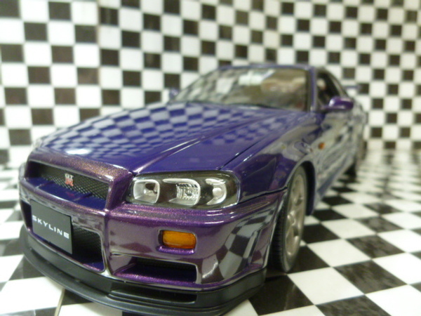 ミッドナイトパープル！R34 GT-Rまたまた入庫しました！【三鷹店