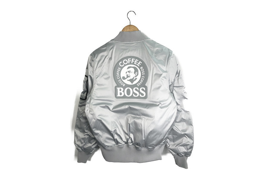 サントリー BOSSジャン 希少 未使用！ 希少】サントリー BOSS☆革ジャン レザー 初代ボスジャン ビッグ