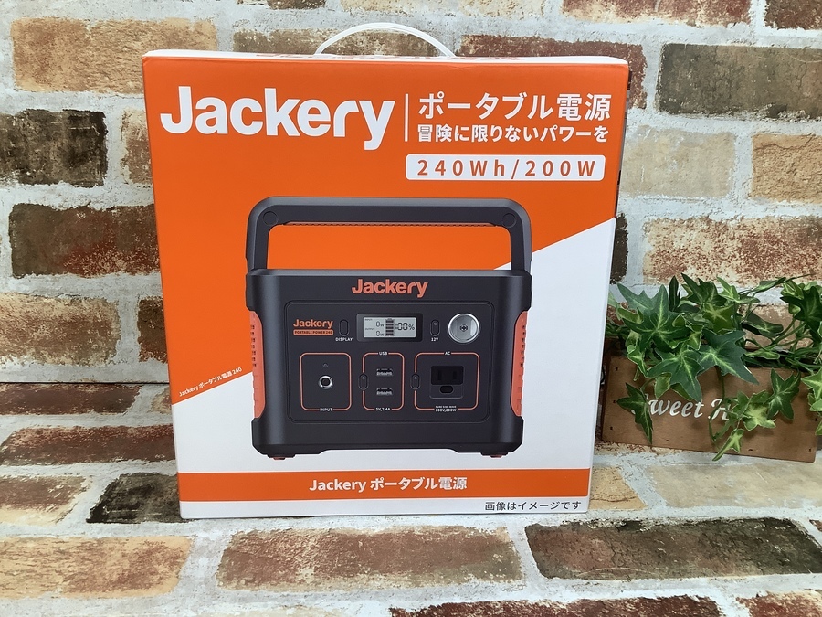 Jackery ジャクリポータブル電源 240Wh 200W お値下げ不可 Jackery】240wh/200Wのポータブル電源買取入荷！【三鷹】｜2021年08月