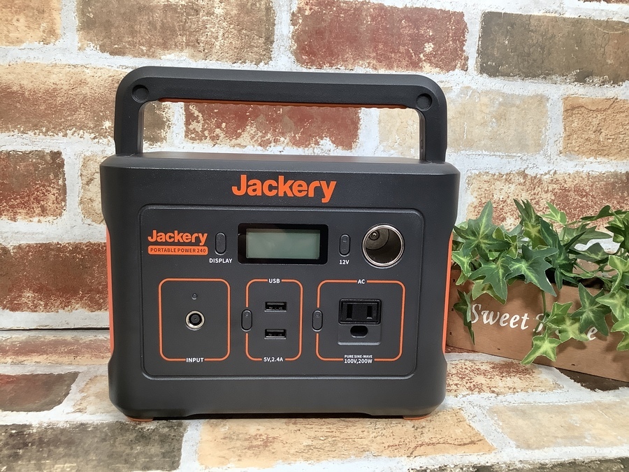 Jackery】240wh/200Wのポータブル電源買取入荷！【三鷹】｜2021年08月