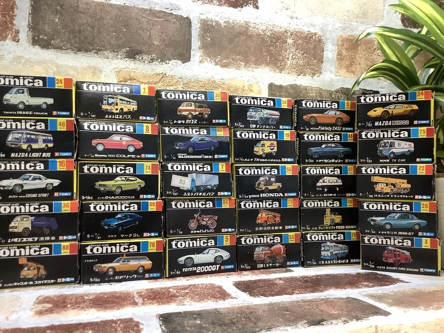 tomica/トミカ】黒箱のトミカが大量入荷致しました！レトロホビー買取