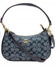 COACH / コーチ】テリ ショルダー バッグ・シグネチャー シャンブレー