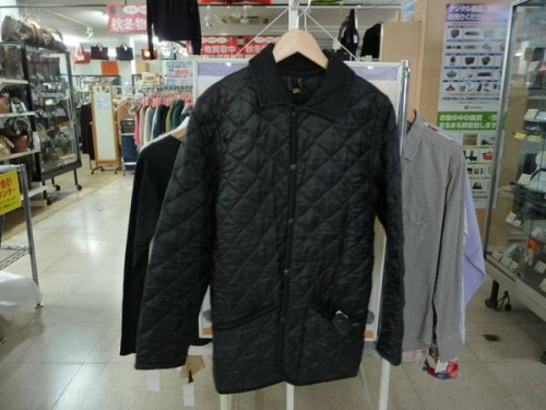 メンズファッションのキルティングジャケット