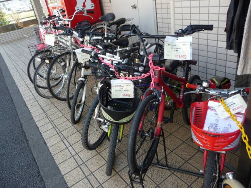 自転車のBIRDGESTONE