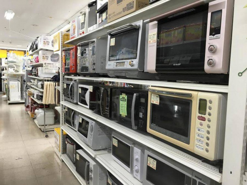 TWINBIRDのフラット電子レンジ