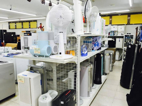 季節家電の扇風機
