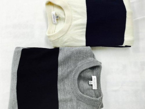 メンズファッションのニット