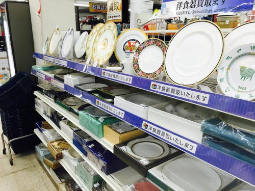 買取強化の和食器