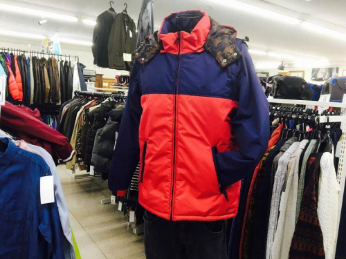 ジャケットの中綿ジャケット