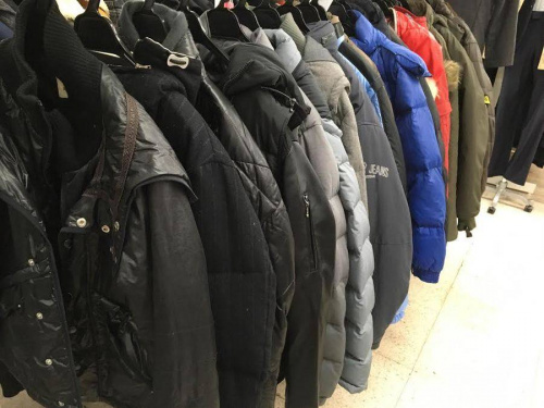 レディースファッションの冬物衣類