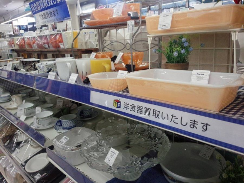 ガラスの洋食器