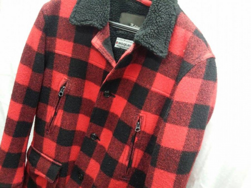 ジャケットの冬物衣類