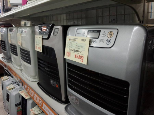 冬物家電のヒーター