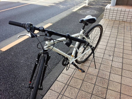 アウトドアの自転車