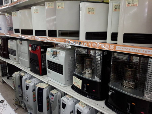Rinnaiの冬物家電