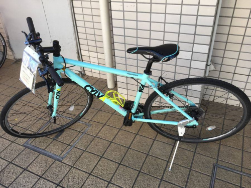 アウトドアの自転車