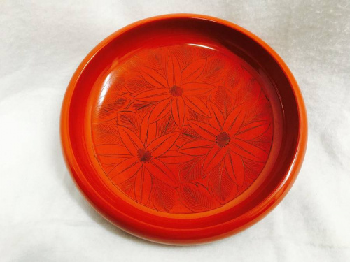 和食器の鉄仙彫