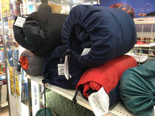 テントの買取強化