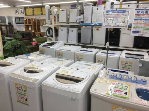 新生活の洗濯機