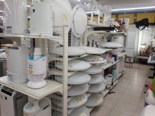 扇風機の除湿機