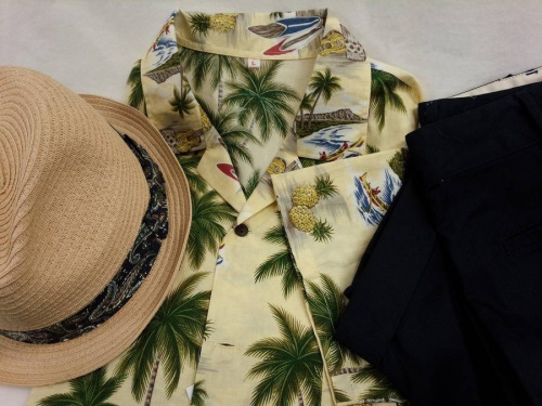 メンズファッションの夏物衣類