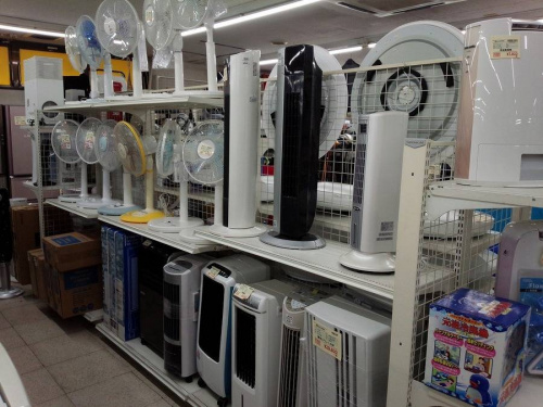 扇風機の夏物家電