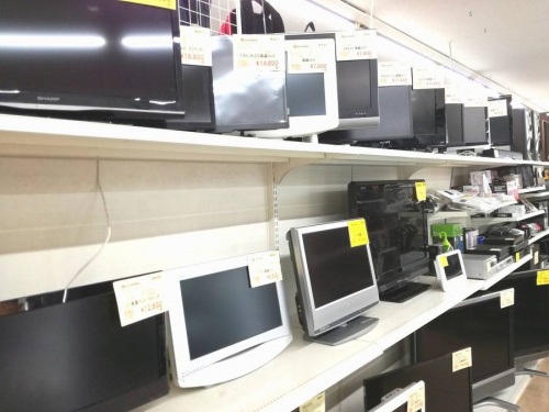 AV機器のテレビ