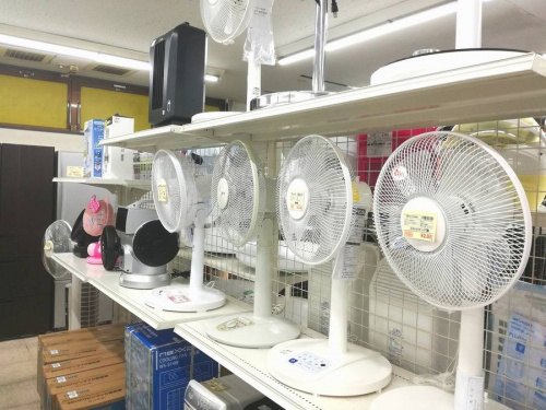 扇風機の夏物家電