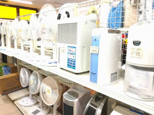 夏物家電の夏物
