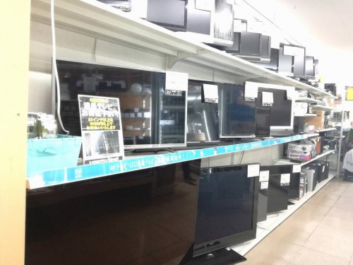 AV器機のテレビ