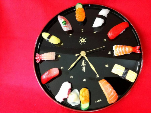 時計のお寿司
