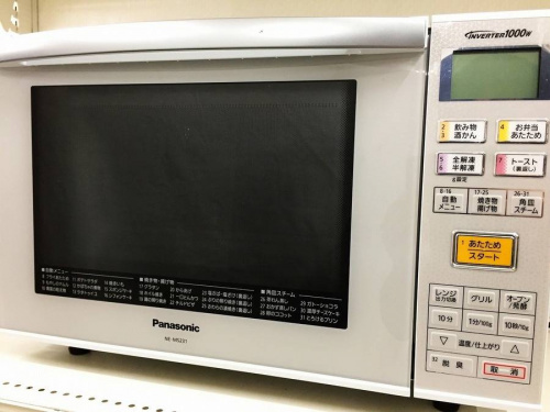 調理家電のレンジ