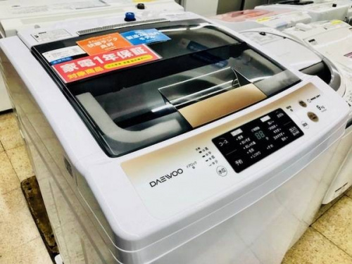 生活家電の簡易乾燥機能付洗濯機
