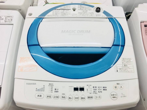洗濯機のTOSHIBA