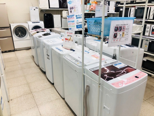 洗濯機の電子レンジ