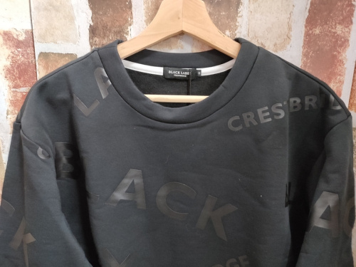 ロゴスウェットのBLACK LABEL CRESTBRIDGE
