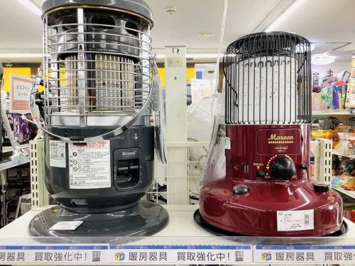 季節家電のストーブ