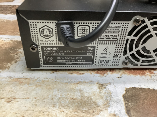 レコーダー・プレイヤーの中古家電