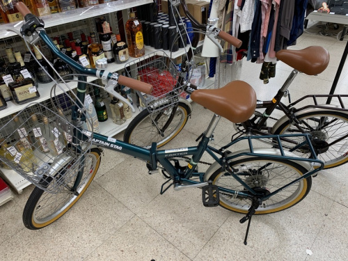 アウトドアの自転車