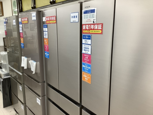 生活家電の冷蔵庫