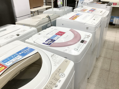 全自動洗濯機の中古家電