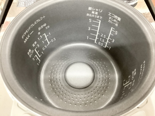 炊飯器のスチーム&可変圧力IHジャー炊飯器