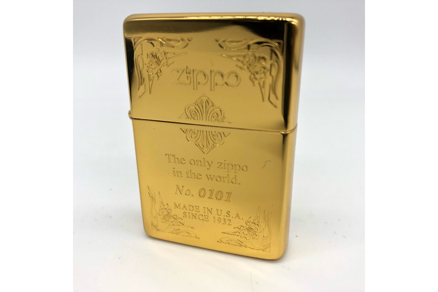 ZIPPO (ジッポ) 特別限定品1000個通しナンバー入り GOLD仕上げ