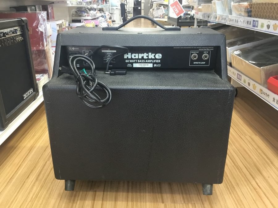 Hartke(ハートキー)のベースアンプ(B60)を買取入荷致しました