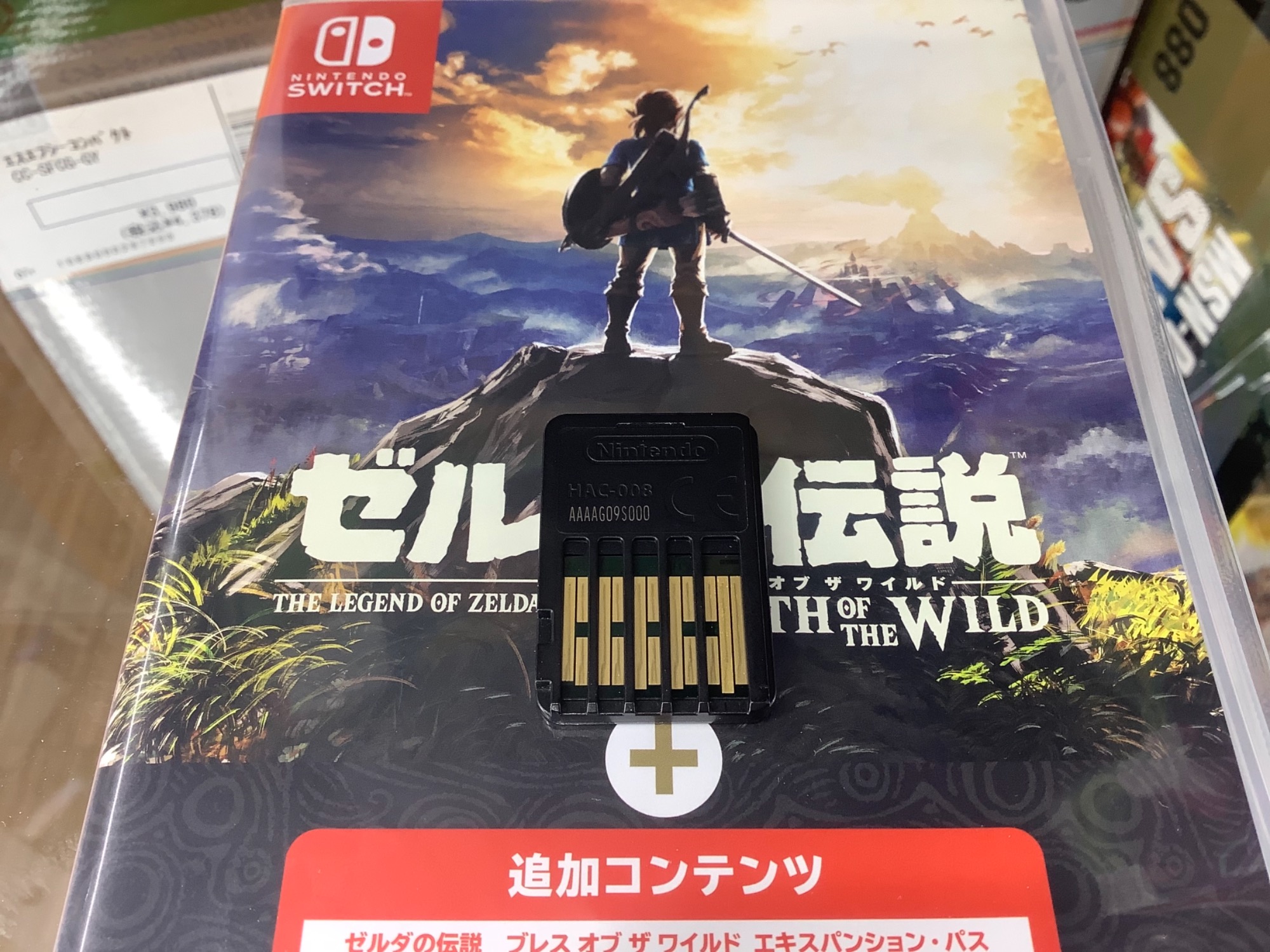 ゼルダの伝説 ブレス オブ ザ ワイルド+エキスパンション・パス　動作確認済み ゼルダの伝説 ブレス オブ ザ ワイルド ＋ エキスパンション