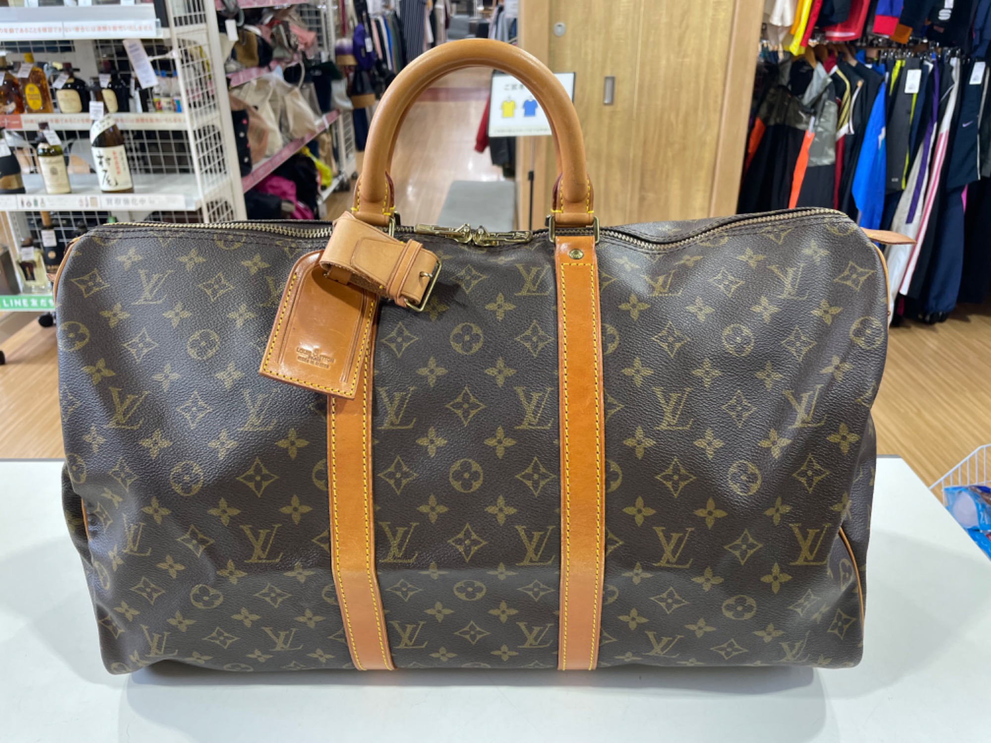 ルイヴィトン LOUIS VUITTON ボストンバッグ M41426 キーポル50